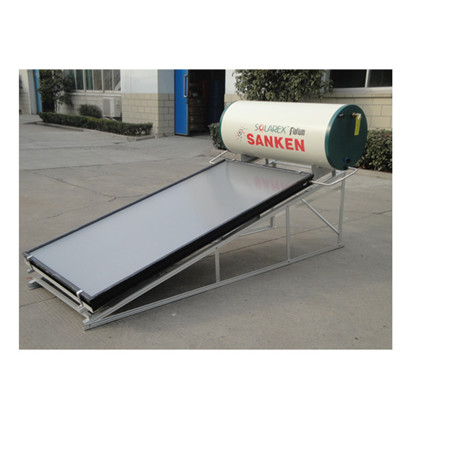 超聲波平板式集熱器面板，帶黑色鉻吸收劑塗層，用於太陽能熱水器